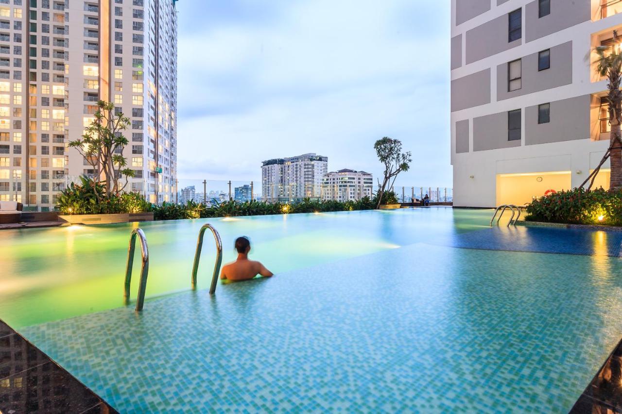 River Gate - Infinity Pool & Gym - Sai Gon Ho-Chi-Minh-Stadt Exterior foto